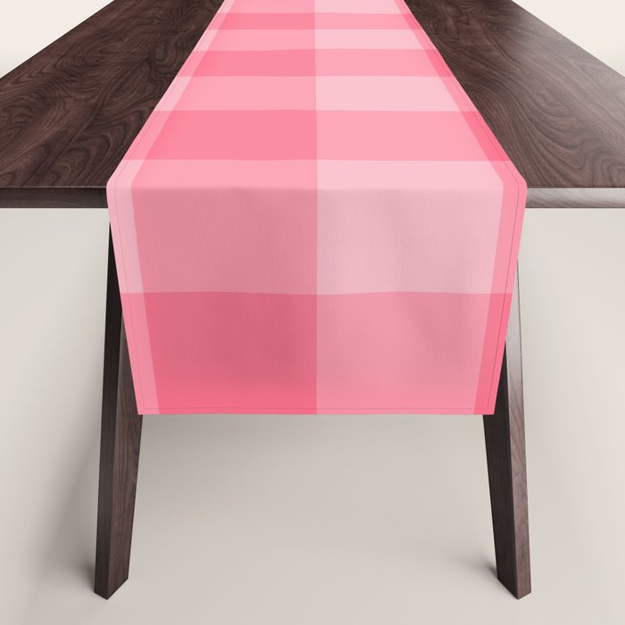 Sweet Peony Gingham Table Runner Gallery Image 1