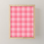 Sweet Peony Gingham Mini Art Print Gallery Image 1
