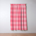 Sweet Peony Gingham Window Curtain Gallery Image 3