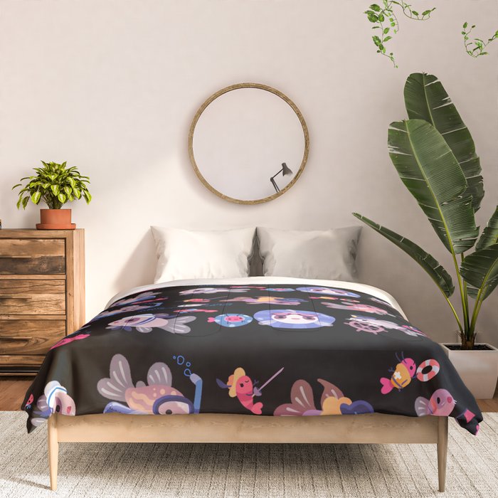 Cory cats on voyage Comforter Gallery Image 3