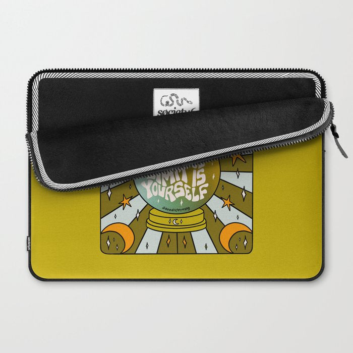 Taurus Crystal Ball Laptop Sleeve Gallery Image 2