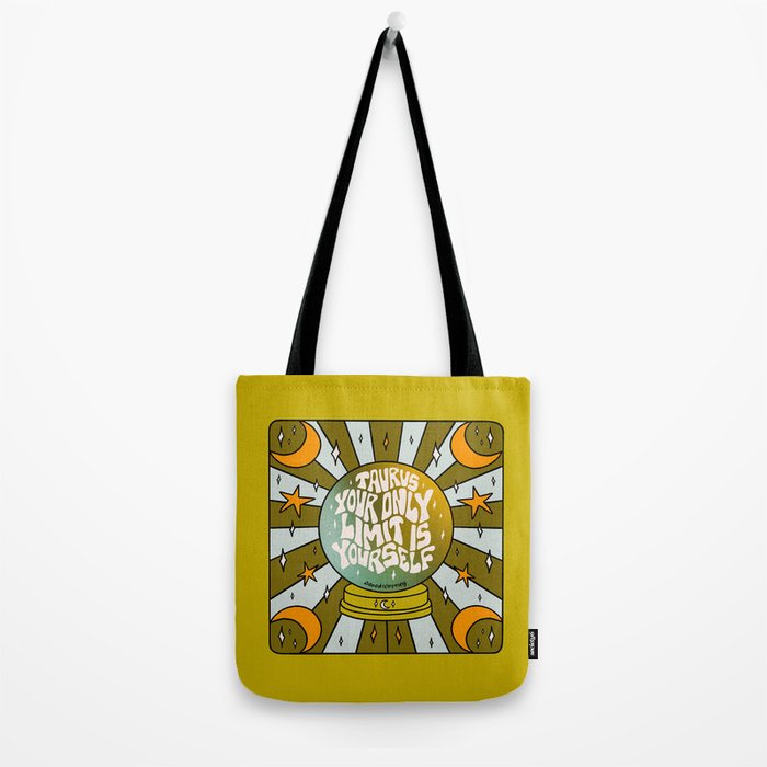 Taurus Crystal Ball Tote Bag Gallery Image 2