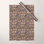 Ornate Bird Garden Wrapping Paper Gallery Image 1