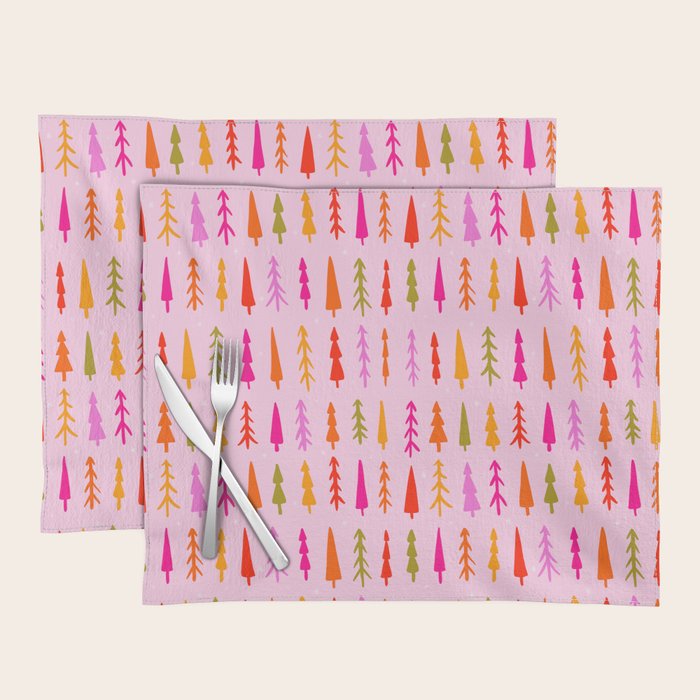 Tree Print Placemat Gallery Image 1