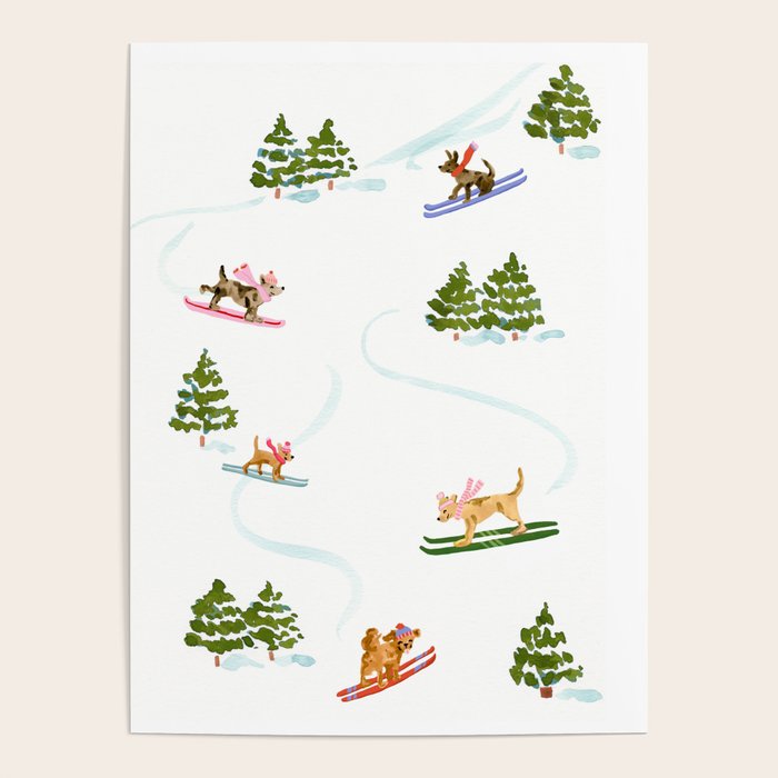 Ski Dogs Poster Gallery Image 4