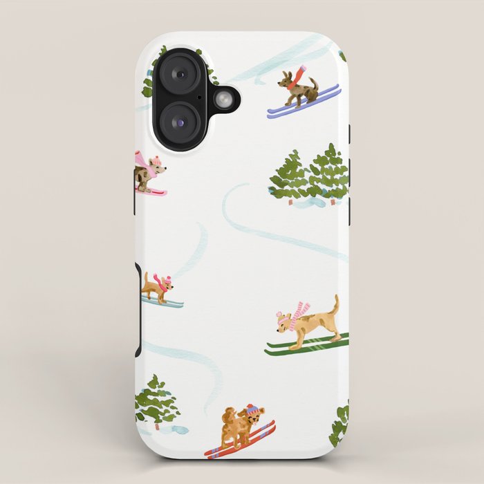 Ski Dogs iPhone Case Gallery Image 1