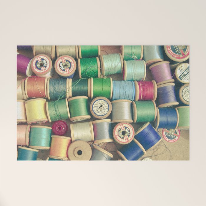 Cotton Reels Welcome Mat Gallery Image 1
