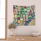Cotton Reels Wall Tapestry Gallery Image 2