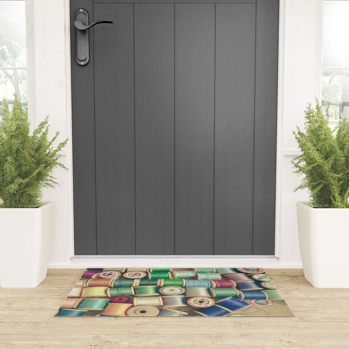 Cotton Reels Welcome Mat Gallery Image 3