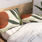 Olive and Ember Quiet Shapes Pillow Sham Gallery Image 2