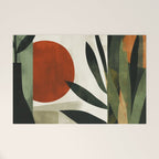 Olive and Ember Quiet Shapes Welcome Mat Gallery Image 1