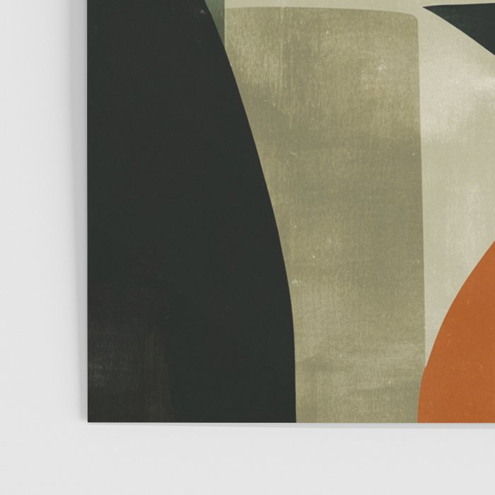 Olive and Ember Quiet Shapes Poster Gallery Image 3