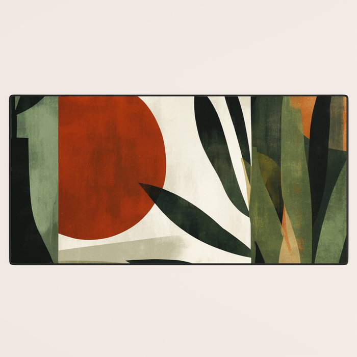 Olive and Ember Quiet Shapes Desk Mat Gallery Image 3