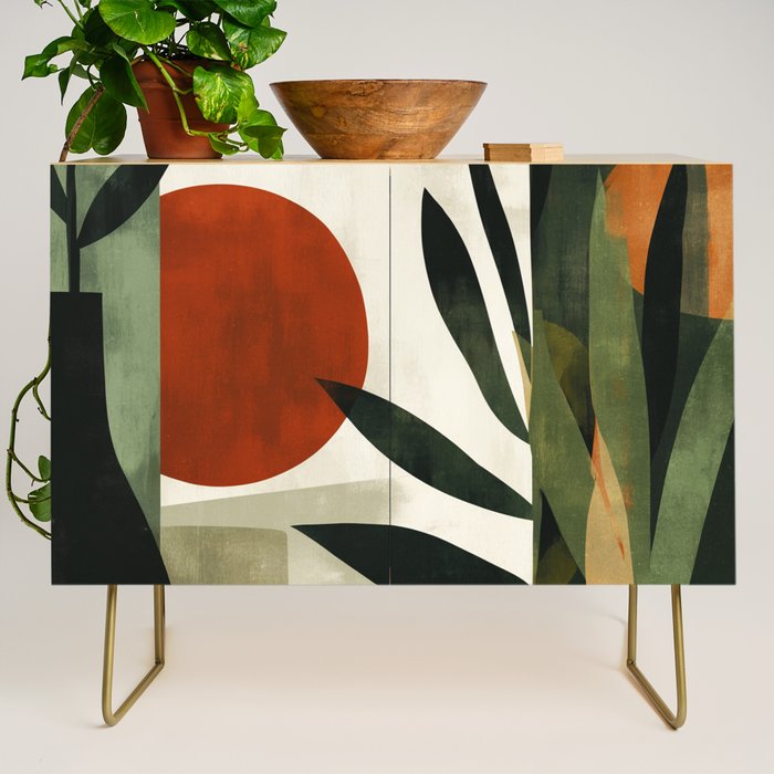 Olive and Ember Quiet Shapes Credenza Gallery Image 1