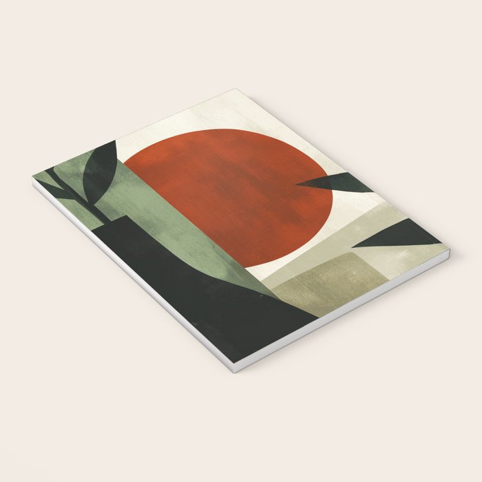 Olive and Ember Quiet Shapes Notebook Gallery Image 3