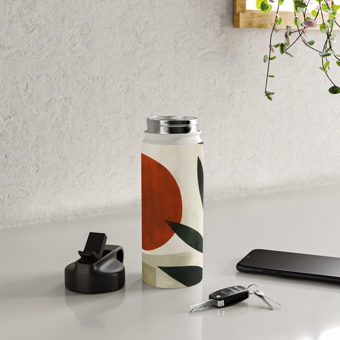 Olive and Ember Quiet Shapes Water Bottle Gallery Image 4