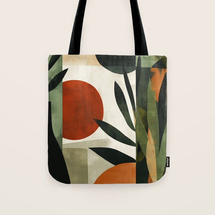 Olive and Ember Quiet Shapes Tote Bag Gallery Image 1