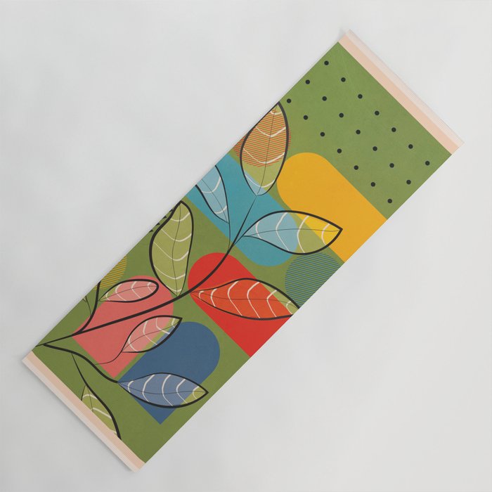 Tropical Geometry 5 Yoga Mat Gallery Image 1