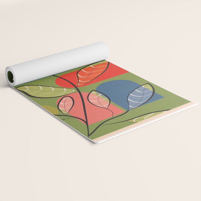 Tropical Geometry 5 Yoga Mat Gallery Image 2