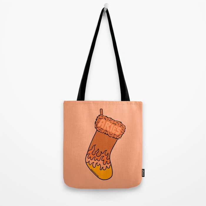 Aries Stocking Tote Bag Gallery Image 2