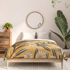 Summer Garden / Yellow & Black Comforter Gallery Image 3