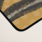 Summer Garden / Yellow & Black Desk Mat Gallery Image 4