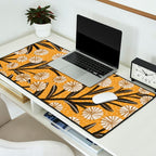 Summer Garden / Yellow & Black Desk Mat Gallery Image 2