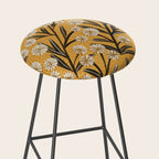 Summer Garden / Yellow & Black Stool Gallery Image 2