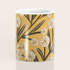 Summer Garden / Yellow & Black Coffee Mug Gallery Image 4