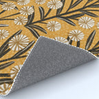 Summer Garden / Yellow & Black Rug Gallery Image 4