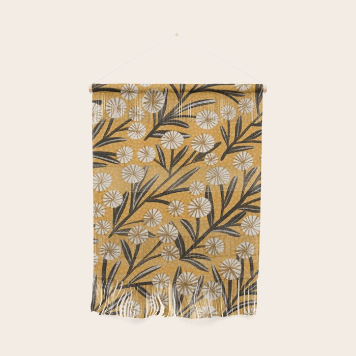 Summer Garden / Yellow & Black Wall Hanging Gallery Image 1