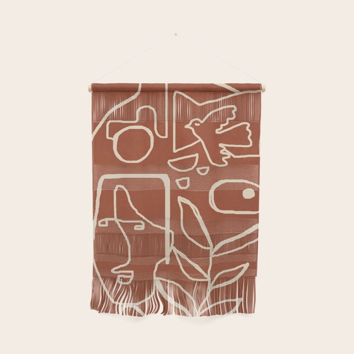Paleolithic Abstract Art 1 Wall Hanging Gallery Image 1