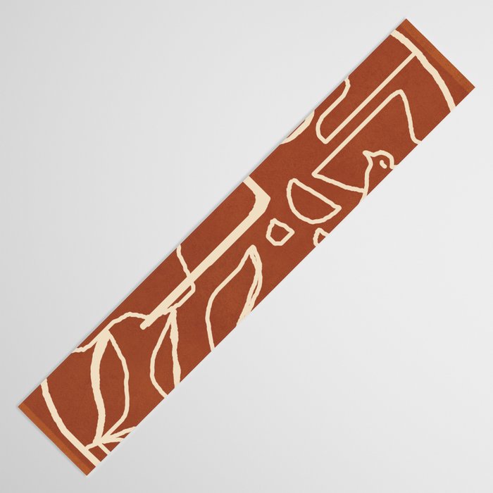 Paleolithic Abstract Art 1 Table Runner Gallery Image 3