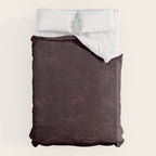 Agate Burgundy Pattern Design Duvet Cover Gallery Image 6