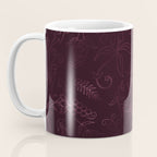 Agate Burgundy Pattern Design Coffee Mug Gallery Image 3