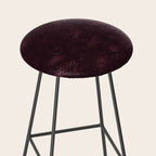 Agate Burgundy Pattern Design Stool Gallery Image 2