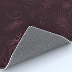 Agate Burgundy Pattern Design Rug Gallery Image 4