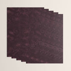 Agate Burgundy Pattern Design Wrapping Paper Gallery Image 3
