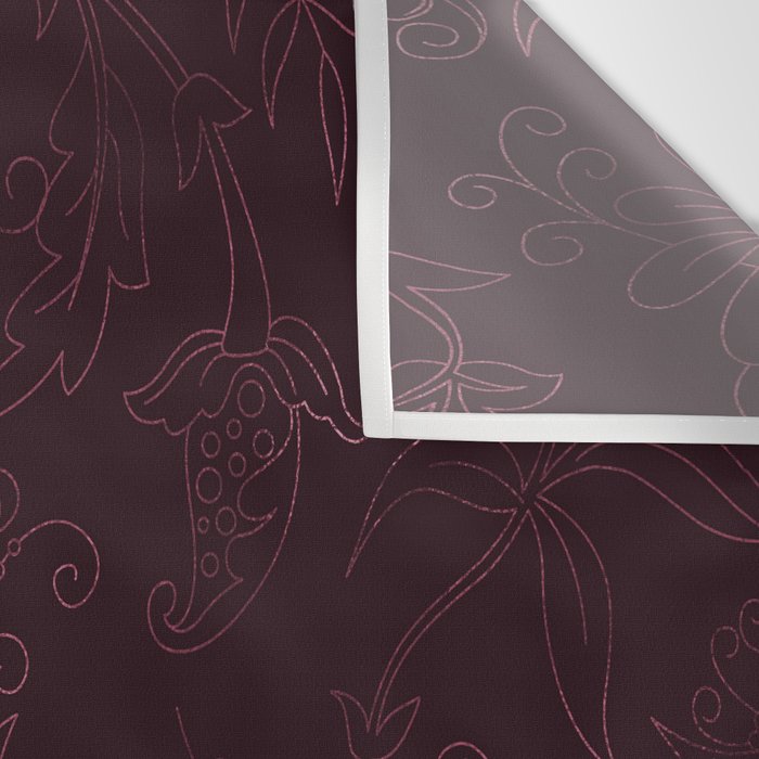 Agate Burgundy Pattern Design Wall Tapestry Gallery Image 3