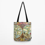 Magical Antique World Map  Tote Bag Gallery Image 2