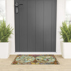 Magical Antique World Map  Welcome Mat Gallery Image 3