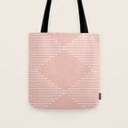 Geo (Blush) Tote Bag Gallery Image 1