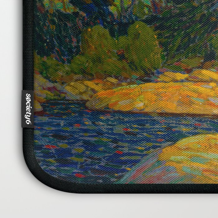 Tom Thomson Byng Inlet Georgian Bay winter 1914-1915 Canadian Landscape Artist Laptop Sleeve Gallery Image 3