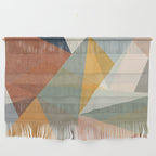 modern triangle mosaic - multi Wall Hanging Gallery Image 1