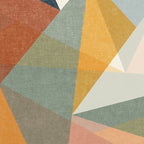 modern triangle mosaic - multi Coffee Mug Gallery Image 2