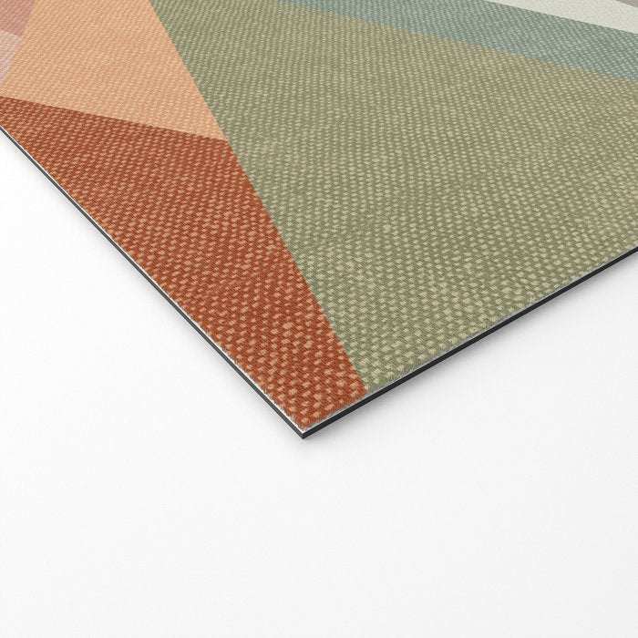 modern triangle mosaic - multi Welcome Mat Gallery Image 2