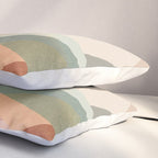 modern triangle mosaic - multi Pillow Sham Gallery Image 3