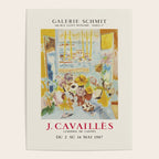 Jules Cavailles Art Exhibition Poster, 1967 Poster Gallery Image 4