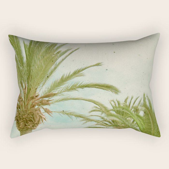 Palm Trees Rectangular Pillow Gallery Image 1