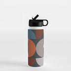 Mid Century Modern Geometric 24 Water Bottle Gallery Image 1